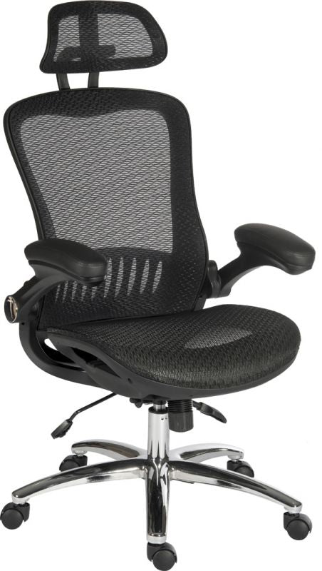 Ergonomic Black Mesh Office Chair - HARMONY